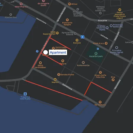 Del Molo Apartman Rijeka
